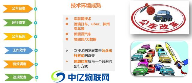 物聯(lián)網(wǎng)公務車解決方案之公車改革